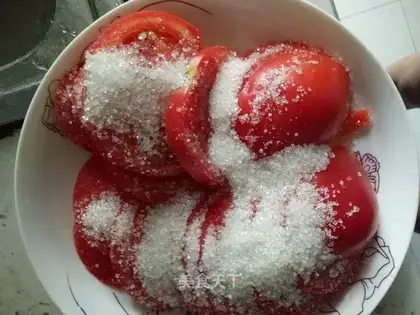 Ice-cold tomatoes