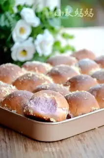 A mini bag of potato coconuts