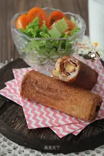 Cheese bacon toast