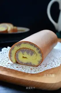 Spaghetti cake rolls