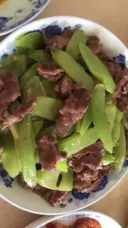 Fried beef