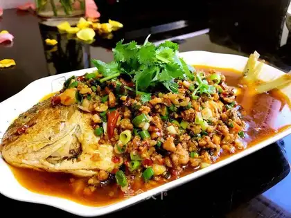 Dry-burned fish