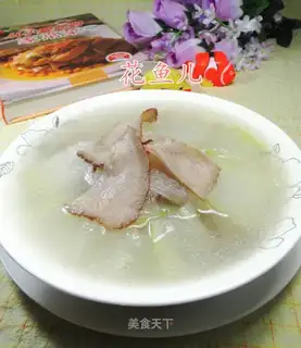 Beef melon soup
