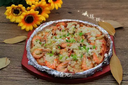 Garlic iron shrimp