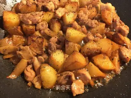Potato chicken