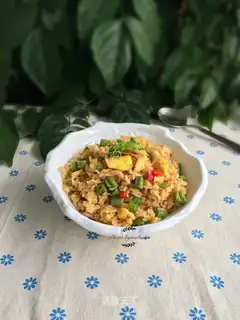 Soybean fried rice