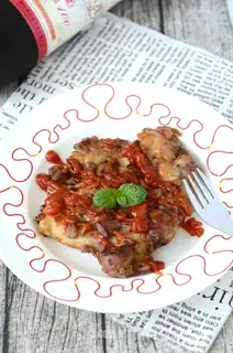 Honey pickle chicken chops