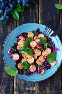 Sausage salad