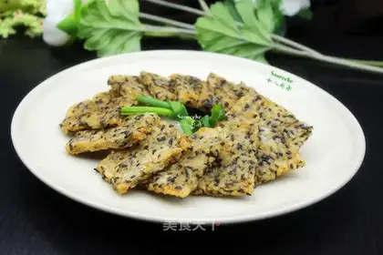 Sesame rice cake