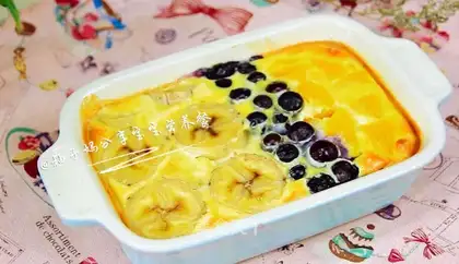 Roasted fruit oats