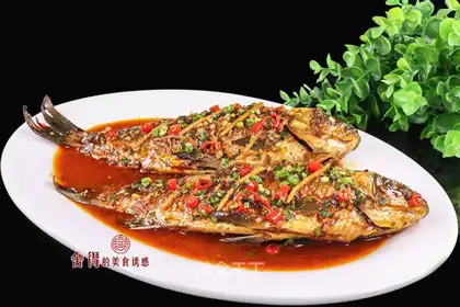 Dry-burned mackerel