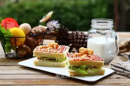 Milk toast sandwich
