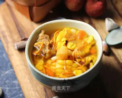 Weed weed-dry corn soup
