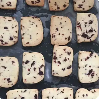 Cranberry cookies