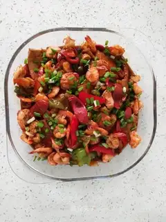 Shrimp tofu