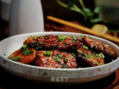 Red-fried fish