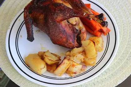 Roast chicken