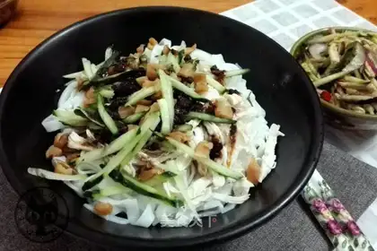 Chicken silk powder