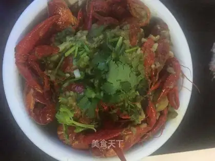 Garlic lobster