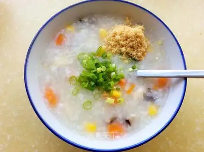 Porridge of mushrooms