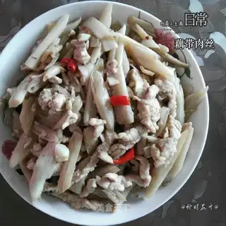With meat