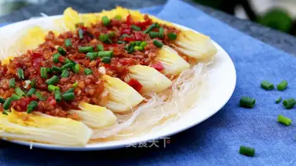 Garlic fans steaming doll food