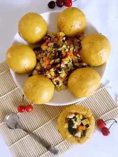 Old corn nest bowl