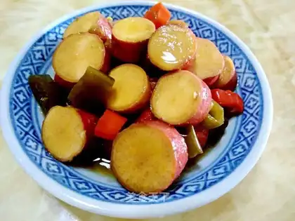 Little red potato sauce