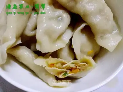 Bean oil pelvis dumplings