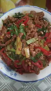 Fried beef