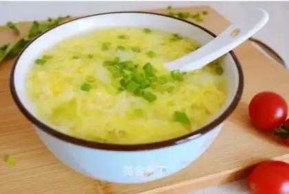 Nutrient egg soup