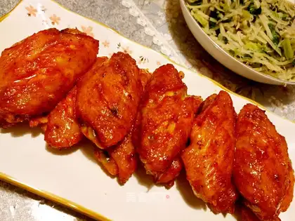 Lazy chicken wings
