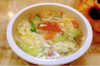 Eggflower soup