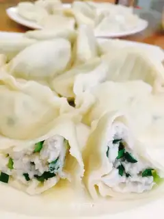 A fish dumpling