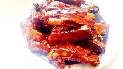 Red burn ribs