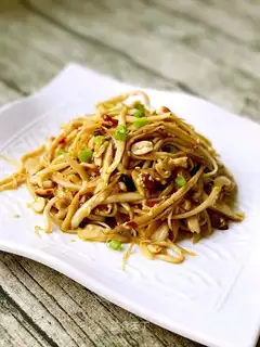 Dry apricot mushrooms