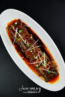 Red-fried fish