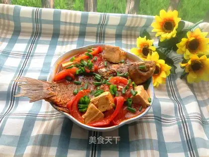 Tomato tofu