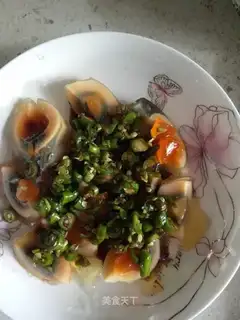 Green peppers and eggs