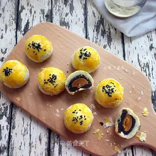 Red bean souffle