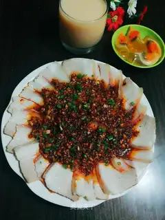 Garlic white meat