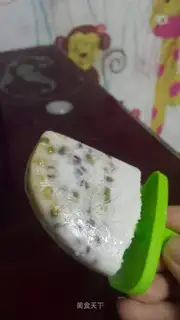 Green bean ice cream