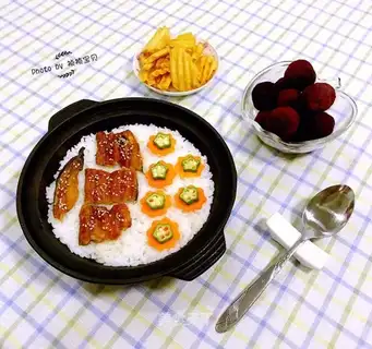Eels on rice
