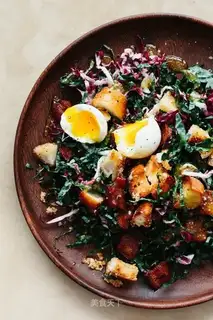 French kale salad