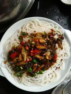 Frozen rice powder