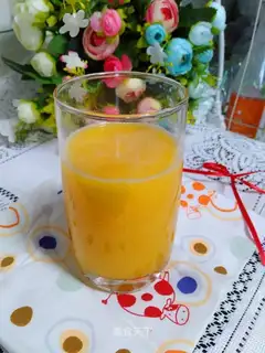 Homemade orange juice
