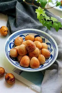 Sorrowed quail eggs