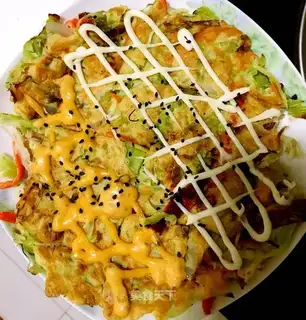 Homemade Osaka burning