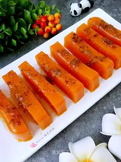 Cinnamon with pumpkin cake