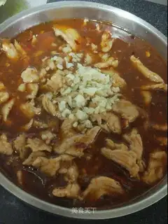 Boiled meat